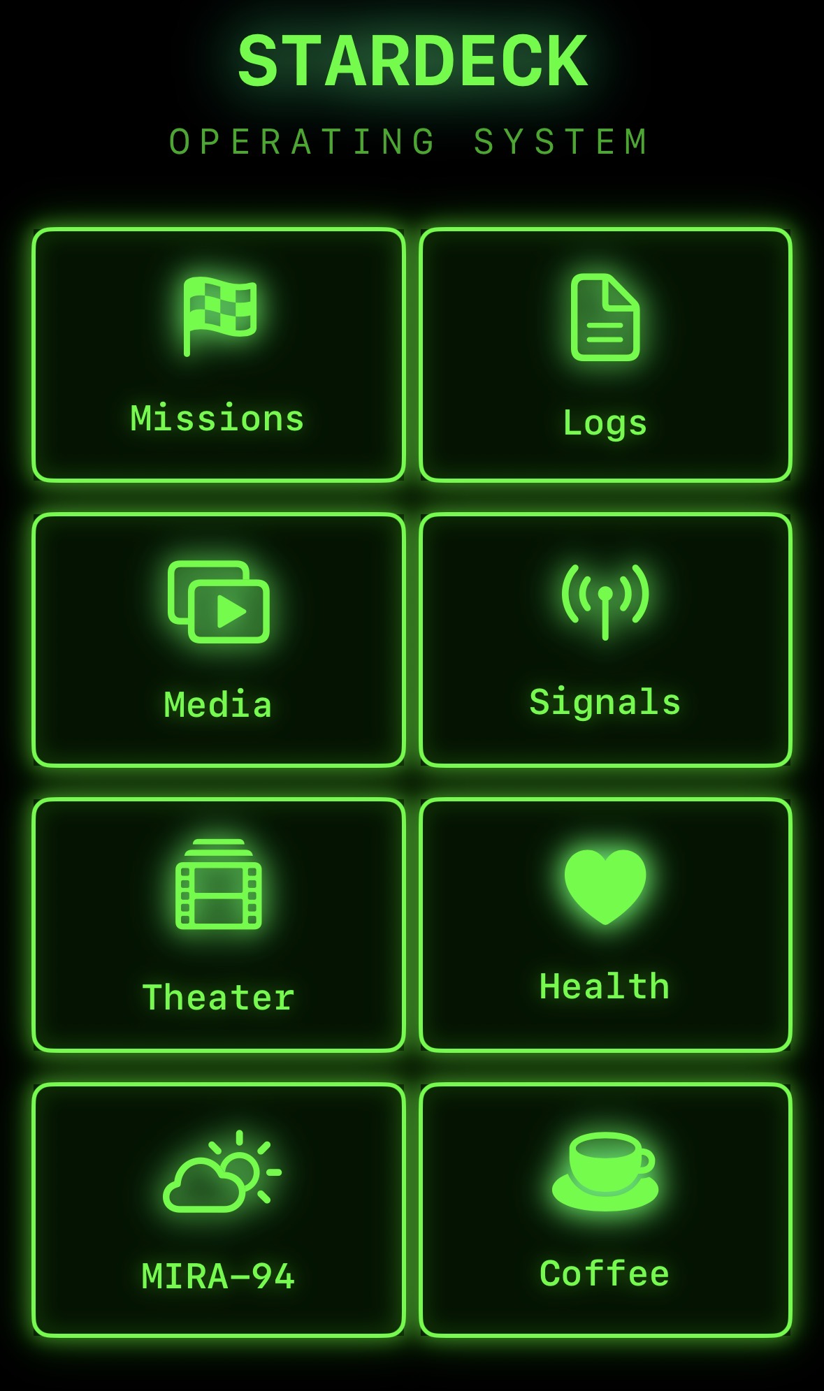 StarDeck OS screenshot